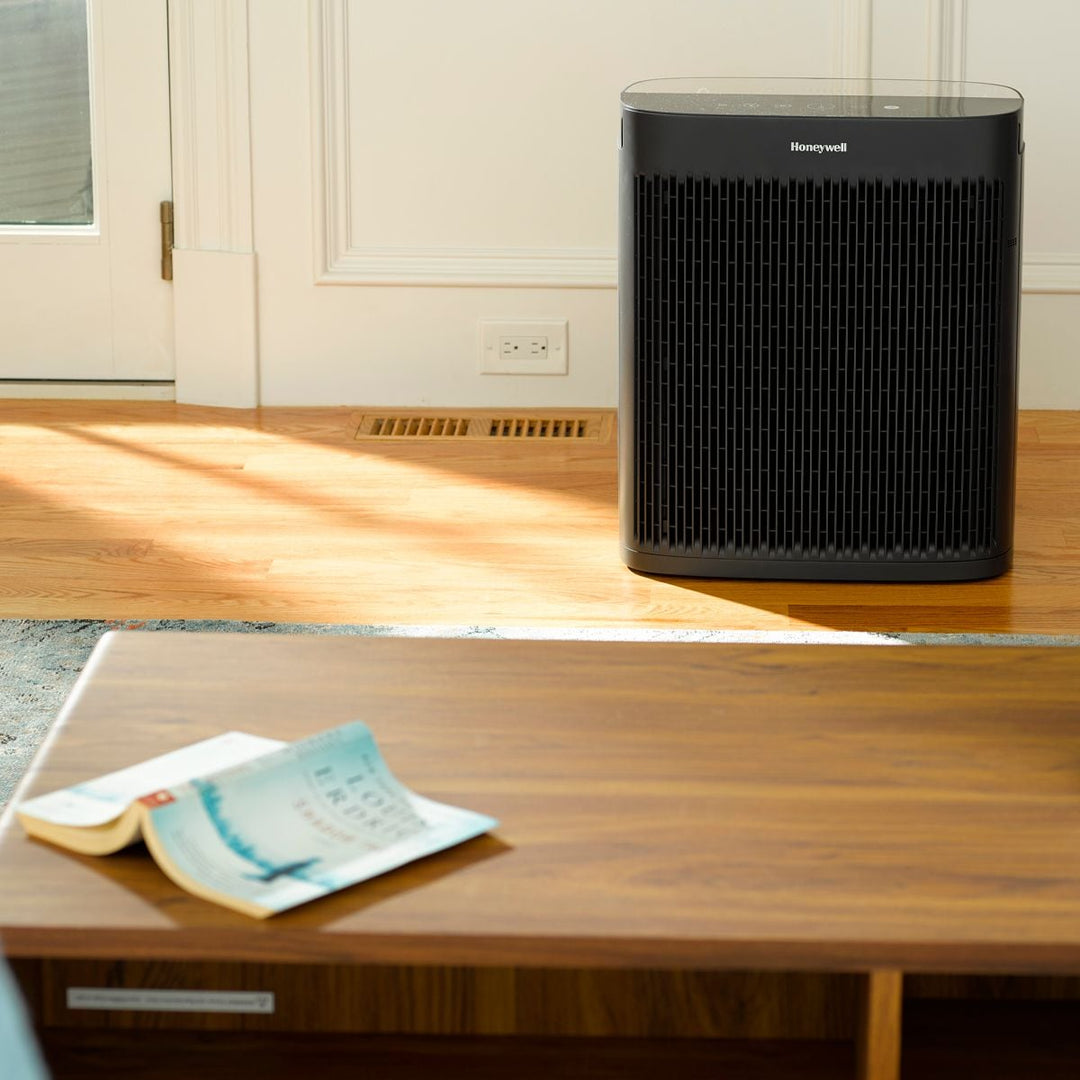 Honeywell - InSight™ HEPA Air Purifier, Extra-Large Rooms (500 sq.ft) Black - Black_3