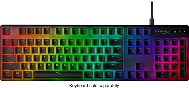 HyperX - Pudding Keycaps PBT Upgrade Kit - Black_4