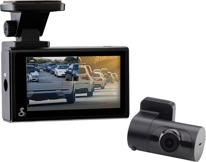 Cobra - SC 200D Dual-View Smart Dash Cam with Rear-View Accessory Camera - Black_4