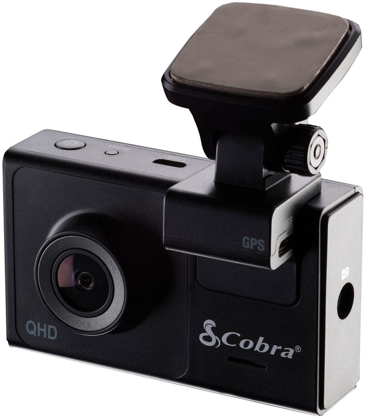 Cobra - SC 200D Dual-View Smart Dash Cam with Rear-View Accessory Camera - Black_2