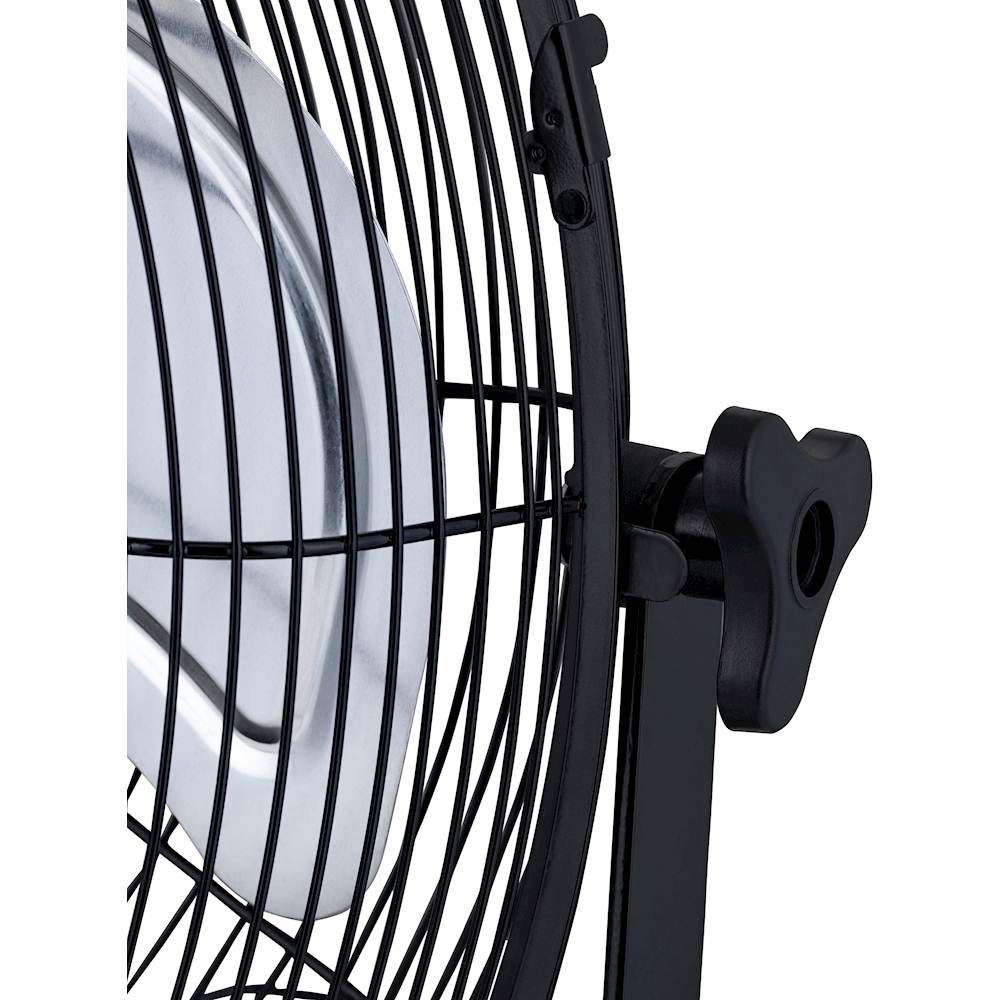 NewAir - 4000 CFM 18" Outdoor High Velocity Floor or Wall Mounted Fan with 3 Fan Speeds and Adjustable Tilt Head - Black_7