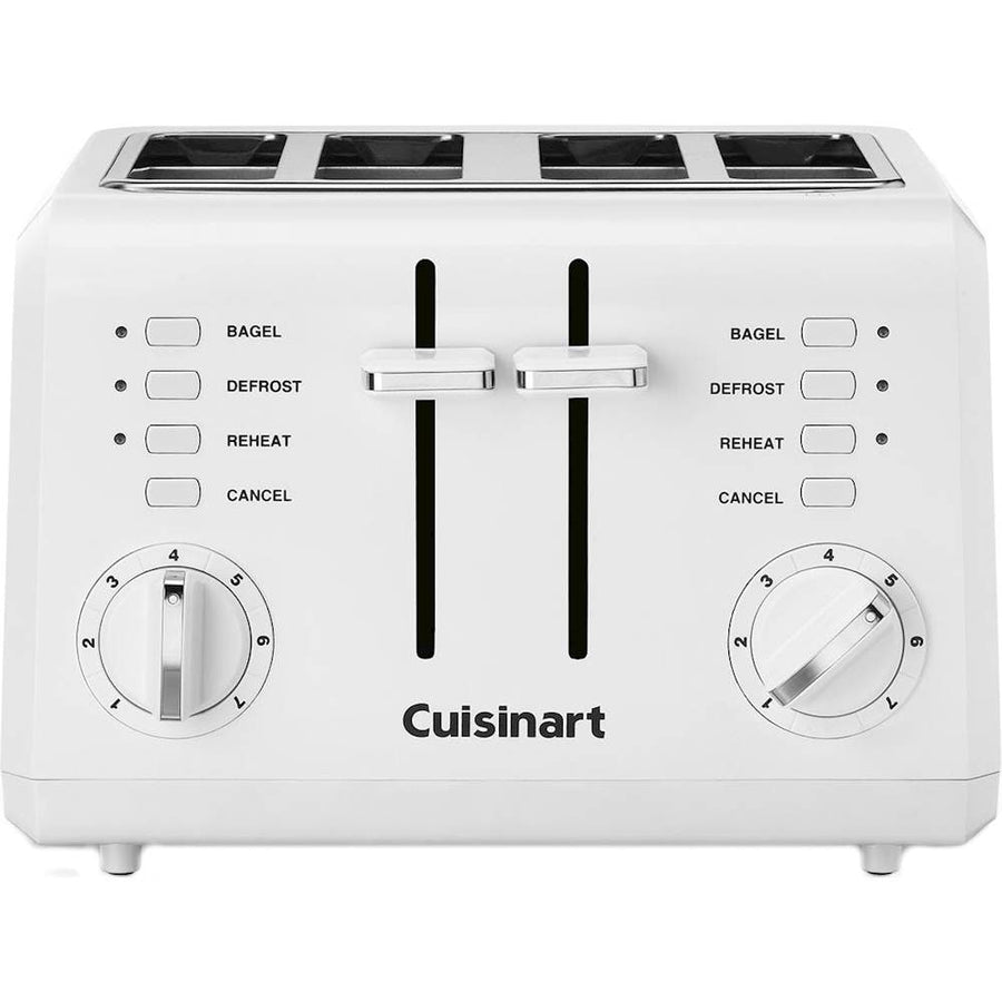 Cuisinart - 4-Slice Wide-Slot Toaster - White_0