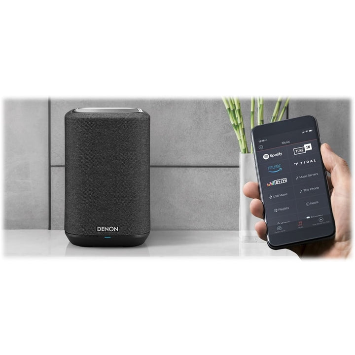 Denon Home 150 Wireless Speaker with HEOS Built-in AirPlay 2 and Bluetooth - Black_3