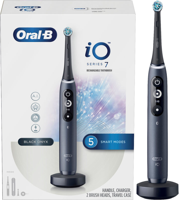 Oral-B - iO Series 7 Connected Rechargeable Electric Toothbrush - Onyx Black_2