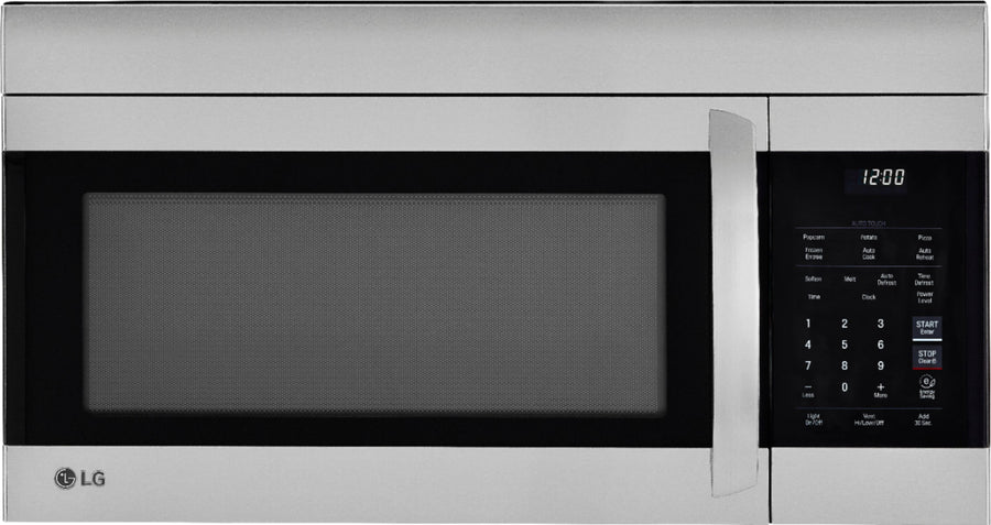 LG - 1.7 Cu. Ft. Over-the-Range Microwave with EasyClean - Stainless steel_0