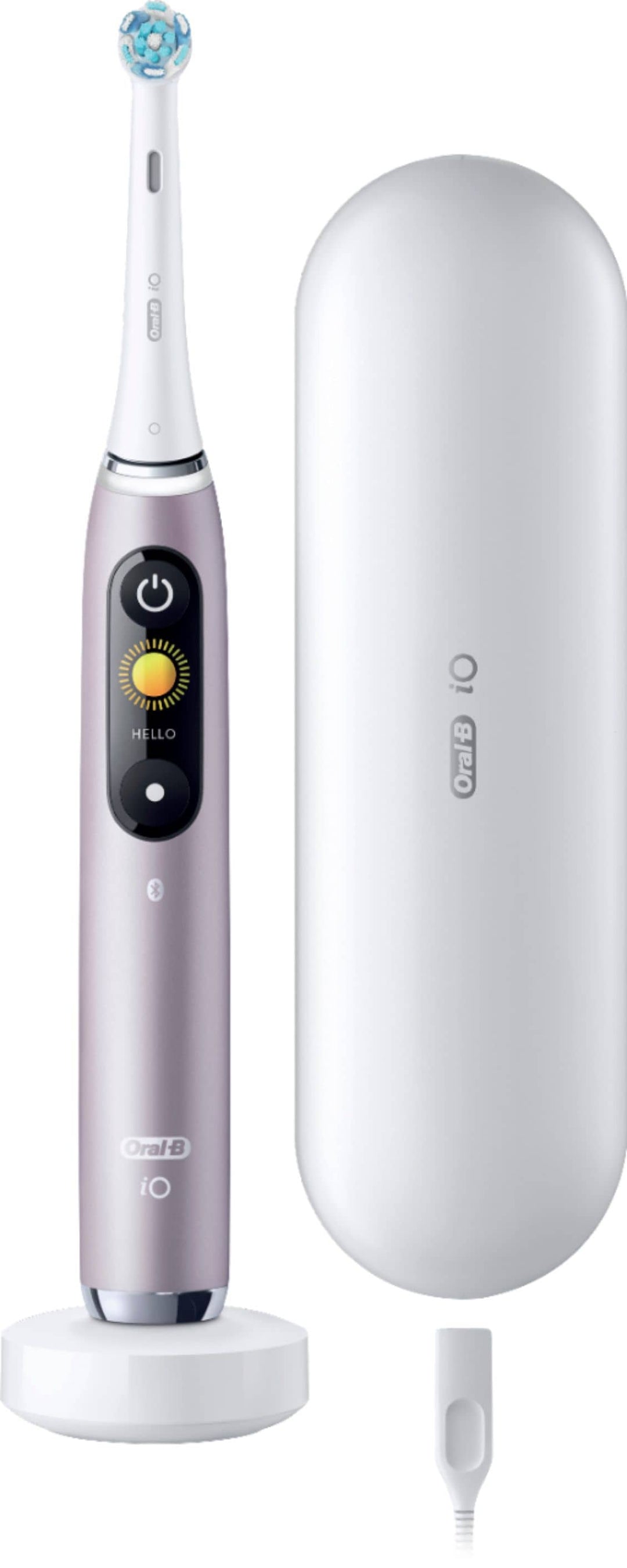 Oral-B - iO Series 9 Connected Rechargeable Electric Toothbrush - Rose Quartz_1