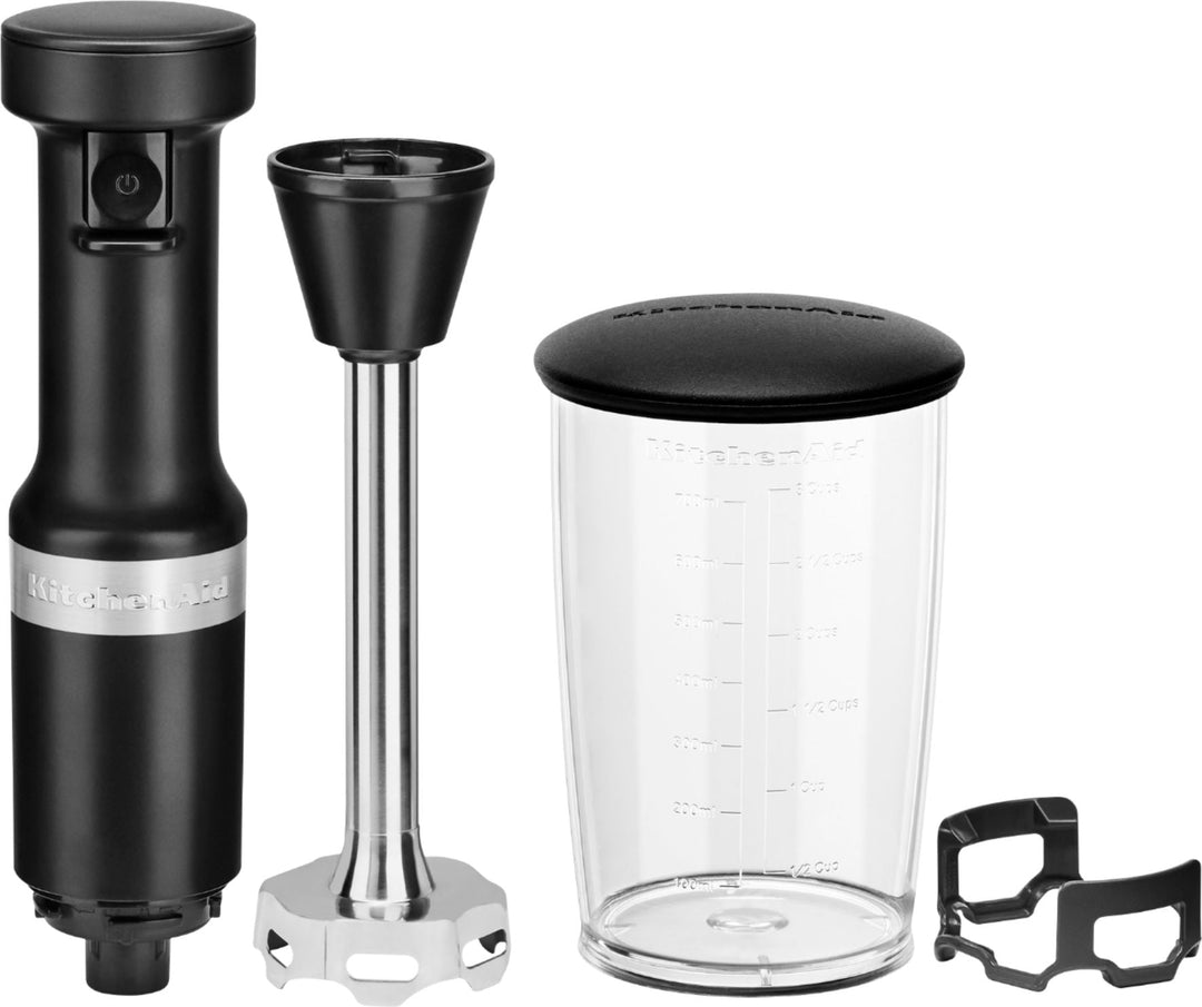 KitchenAid - Variable Speed Corded Hand Blender - Black Matte_4