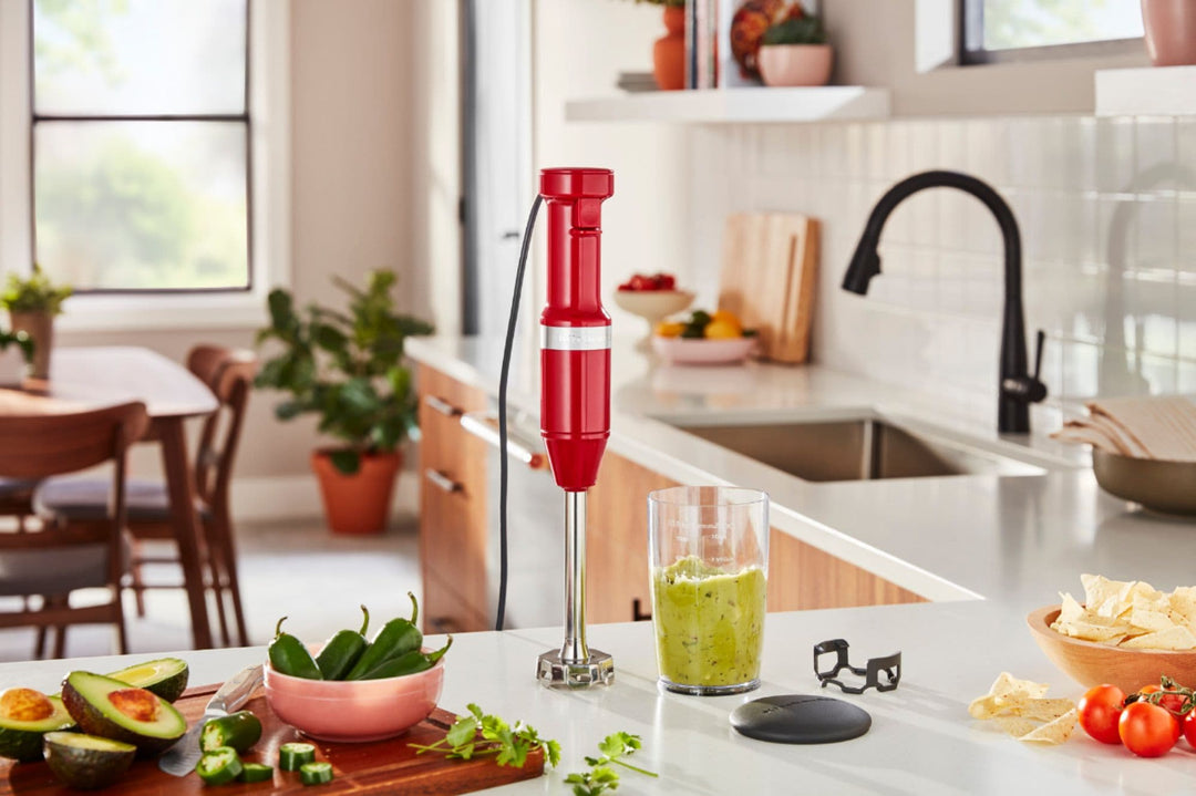 KitchenAid - Variable Speed Corded Hand Blender - Empire Red_2