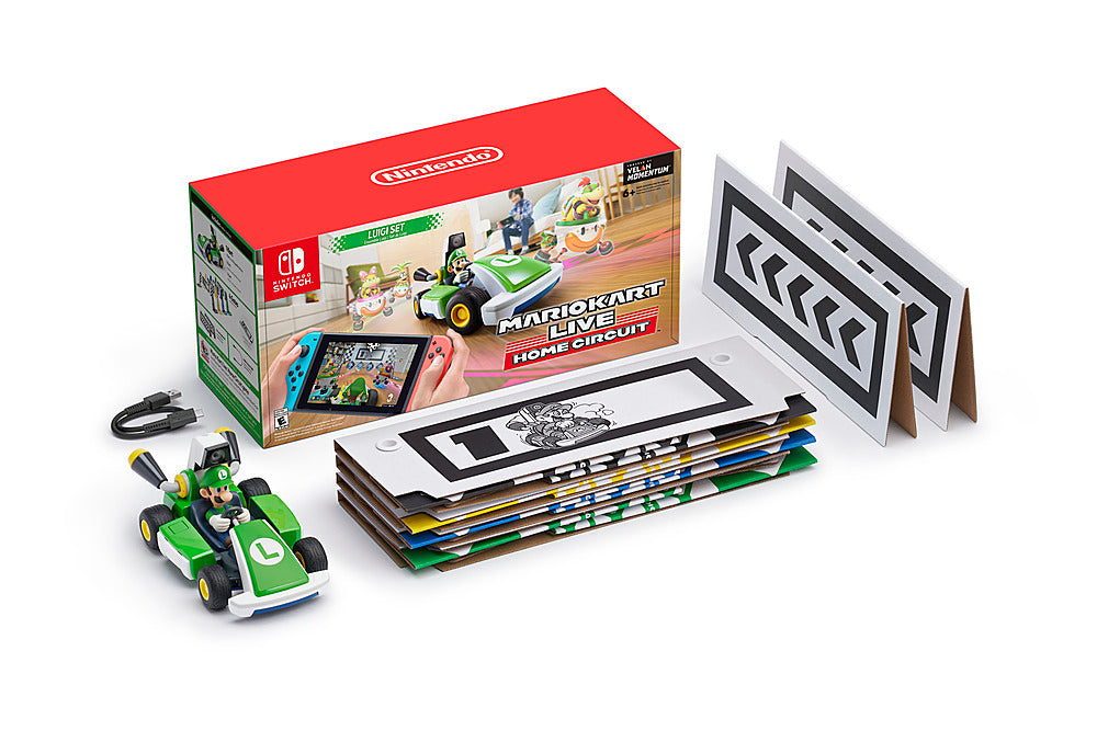 Mario Kart Live: Home Circuit - Luigi Set Luigi Edition - Nintendo Switch, Nintendo Switch Lite_1