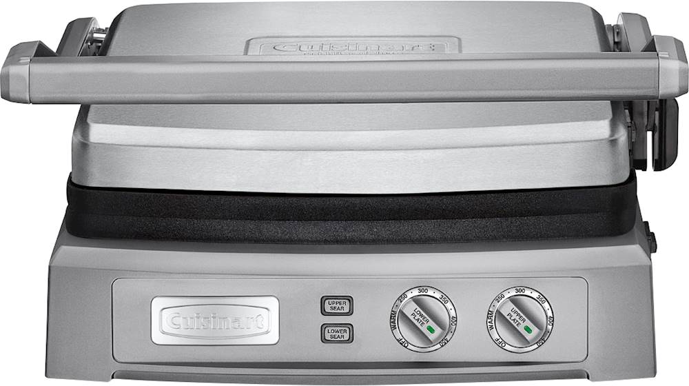 Cuisinart - Griddler Deluxe Electric Griddle - Stainless Steel_2