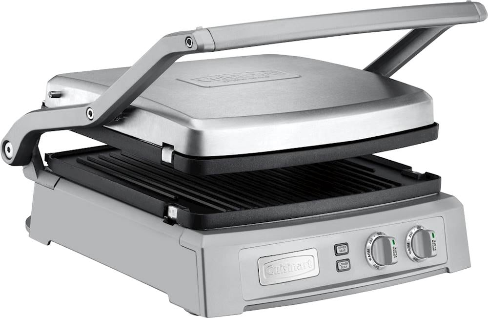 Cuisinart - Griddler Deluxe Electric Griddle - Stainless Steel_10