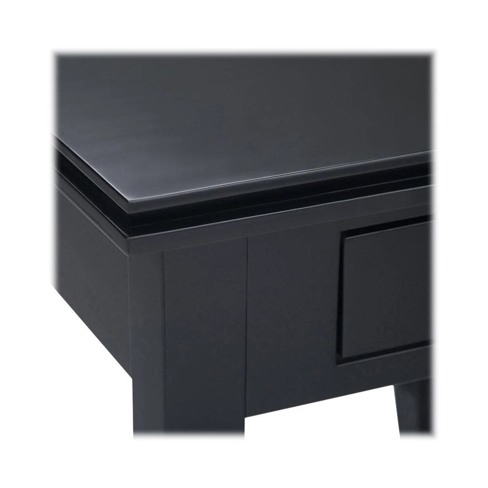 Simpli Home - Artisan Square Wood 1-Drawer Side Table - Black_6
