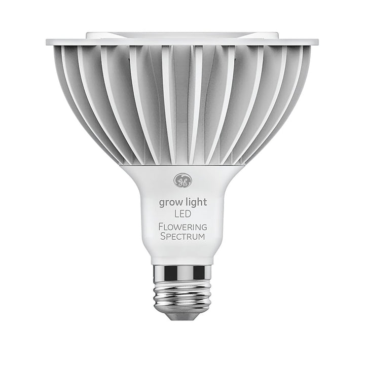 General Electric - GE Grow LED 30-Watt PAR38 for Indoor Plants, Red Reproductive Spectrum for Flowering and Fruiting - White_2