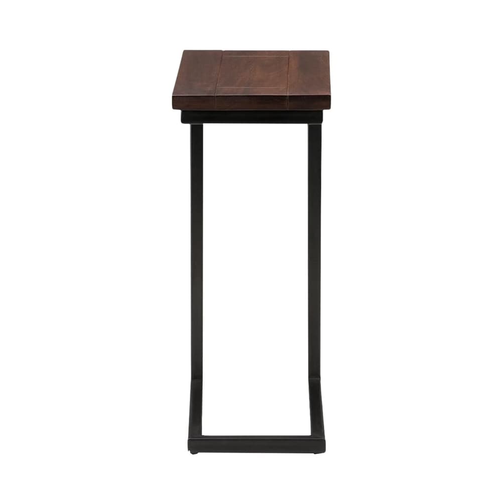 Simpli Home - Skyler Rectangular Modern Solid Mango Wood Table - Dark Cognac Brown_1