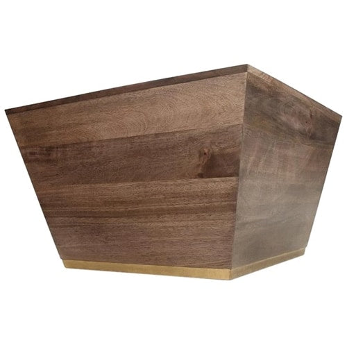 Simpli Home - Abba Square Modern Mango Wood Coffee Table - Dark Brown_2