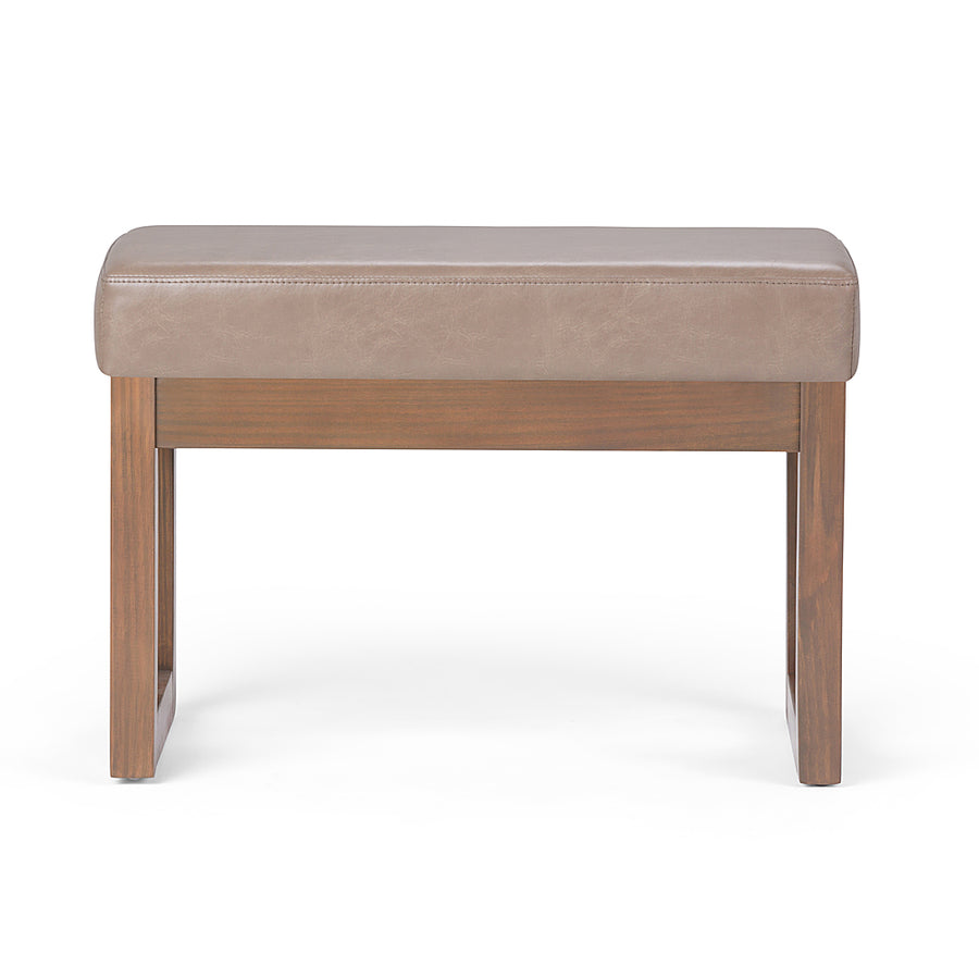 Simpli Home - Milltown 26 inch Wide Contemporary Rectangle Footstool Ottoman Bench - Ash Blonde_0
