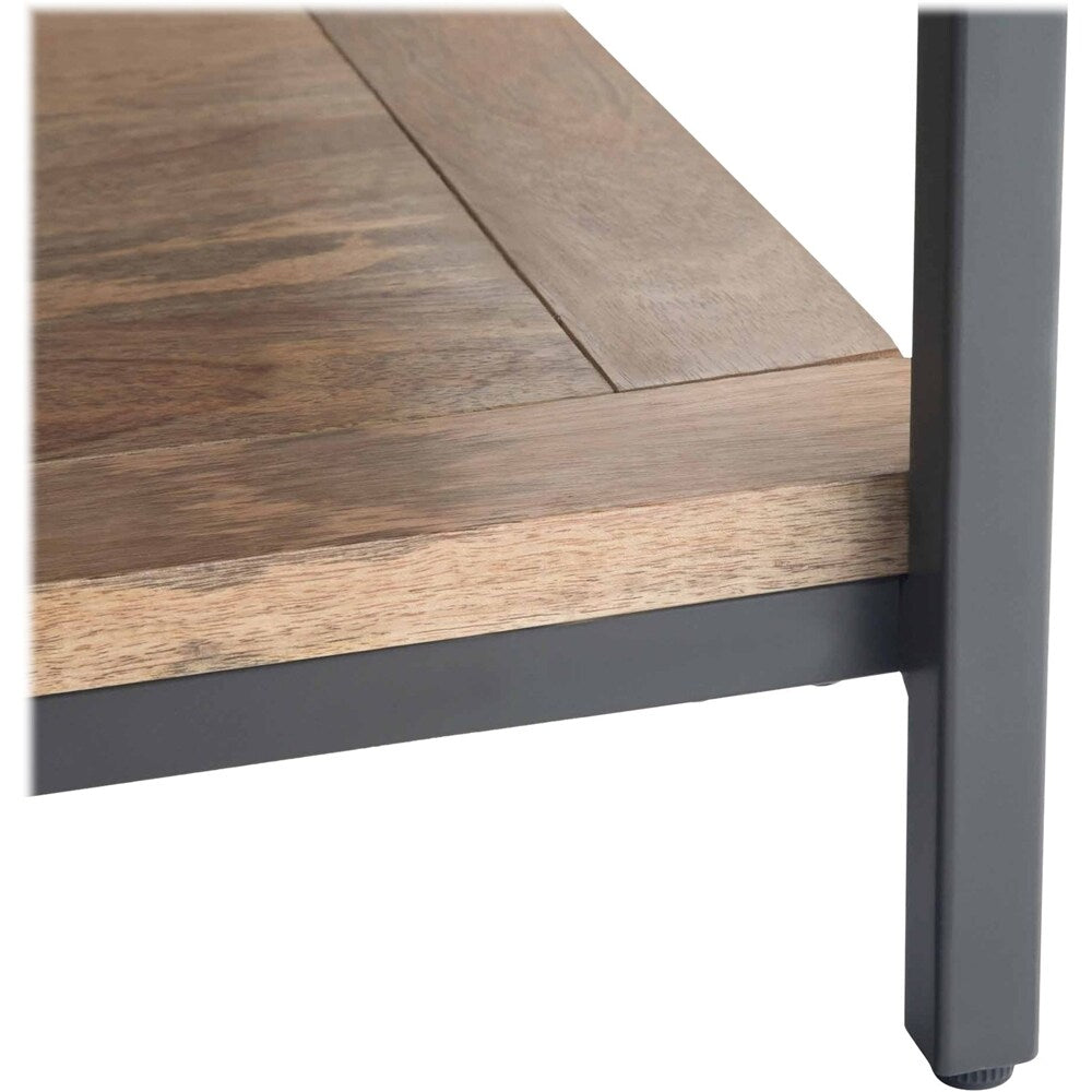 Simpli Home - Skyler Square Modern Industrial Mango Wood Coffee Table - Natural_9