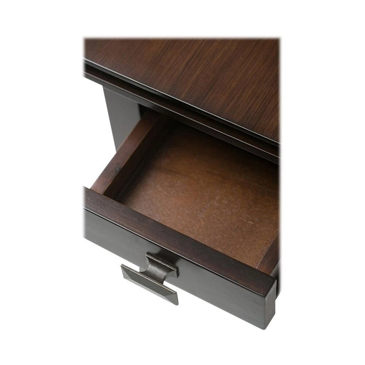 Simpli Home - Artisan Rectangular Contemporary Wood 1-Drawer End Table - Russet Brown_4