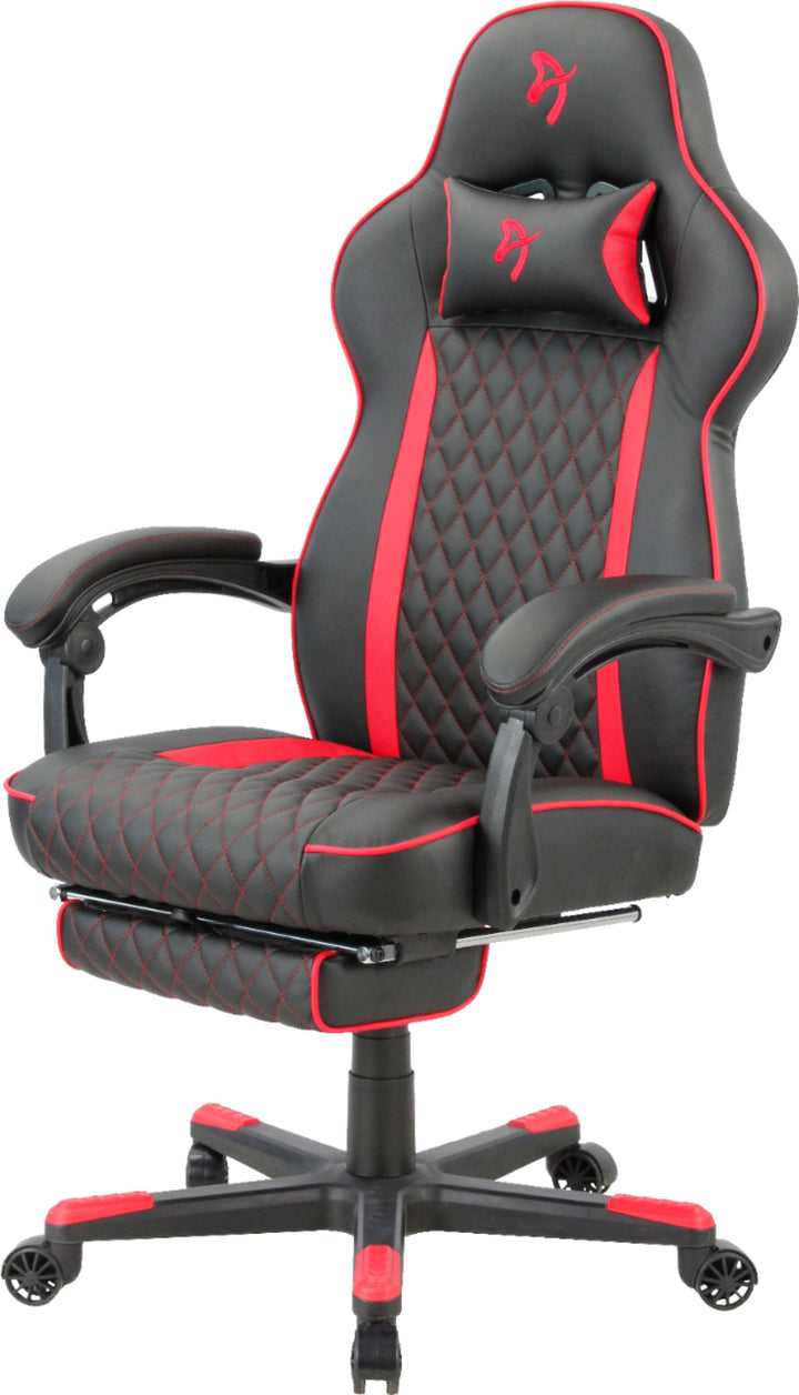Arozzi - Mugello Special Edition Gaming Chair with Footrest - Red_2