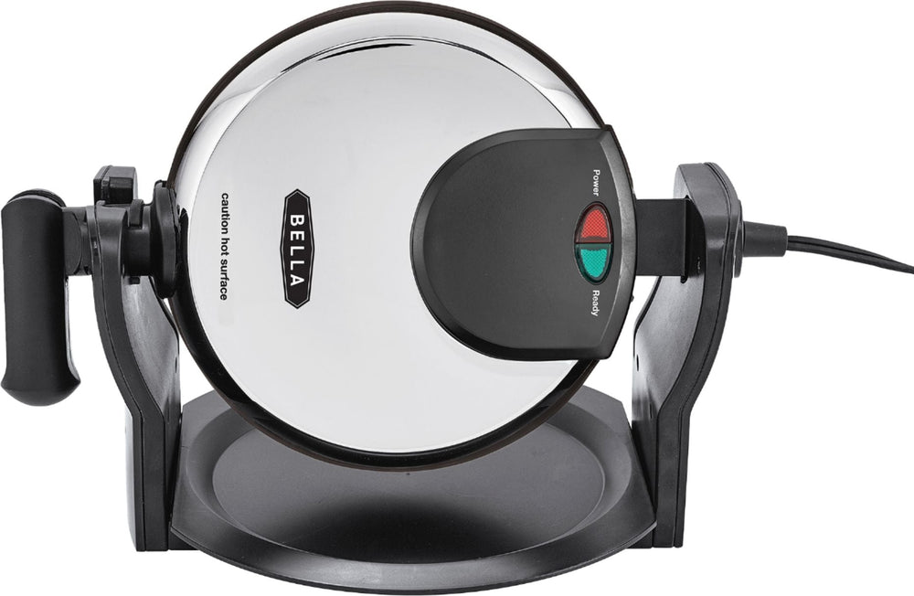 Bella - Non-Stick Rotating Belgian Waffle Maker - Stainless Steel_1