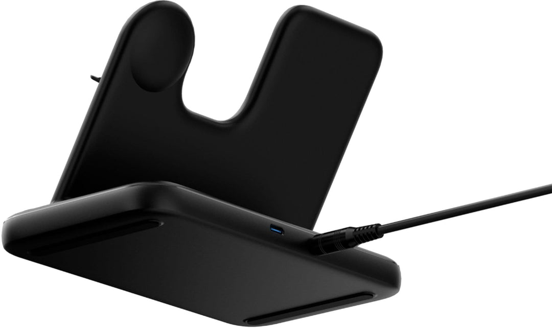 Anker - PowerWave 4-in-1 Charging Station with Wireless Charger for Smartphones, Airpods, Apple Watch, and a Fourth device - Black_4