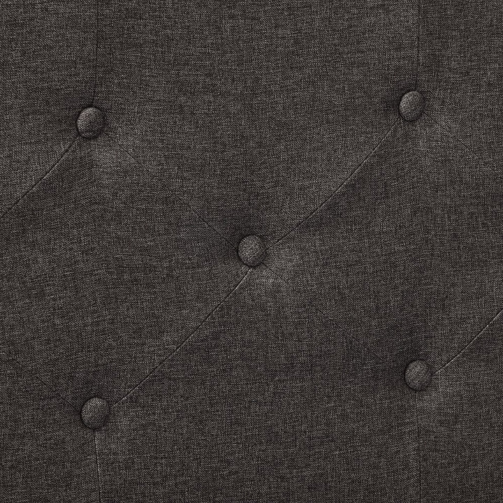 CorLiving - Nova Ridge Tufted Upholstered Bed, Twin - Dark Gray_8