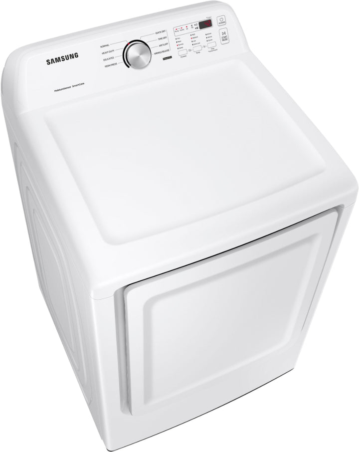 Samsung - 7.2 Cu. Ft. Electric Dryer with 8 Cycles and Sensor Dry - White_6