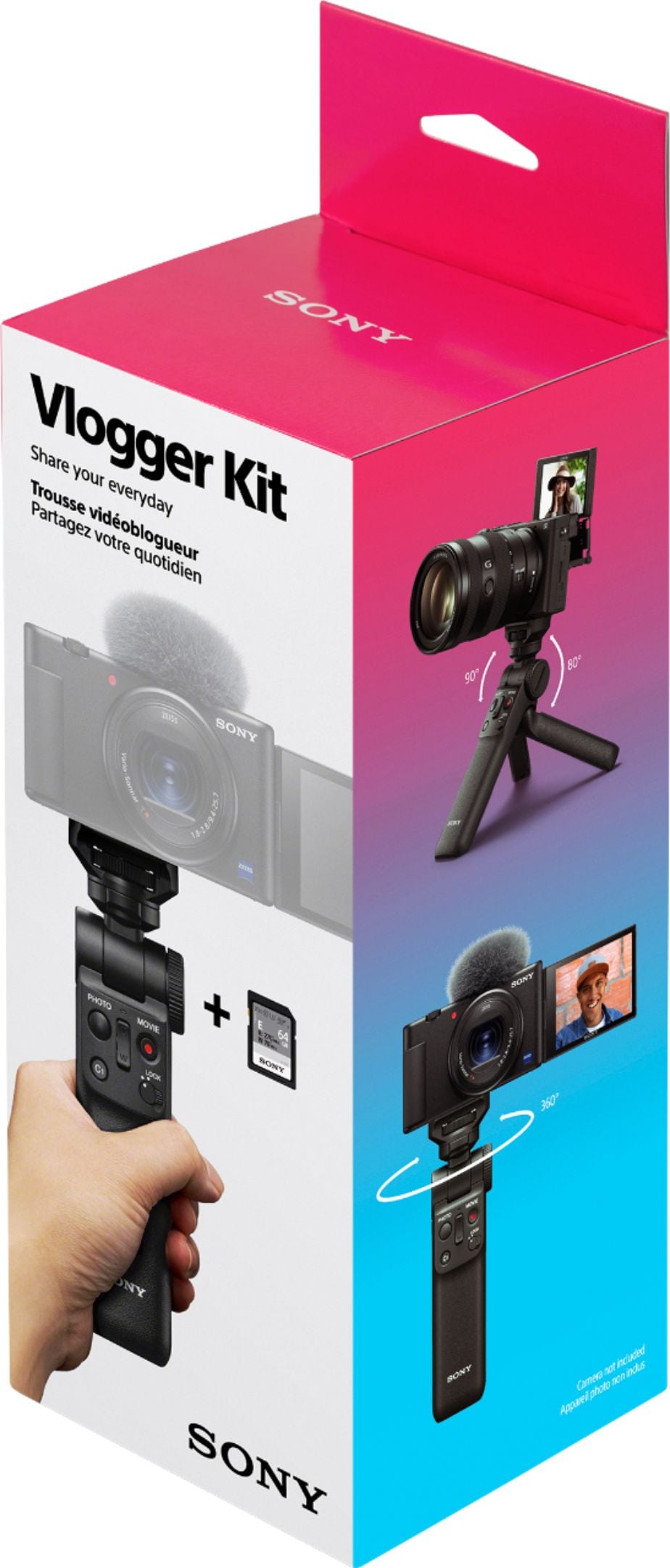 Sony - Vlogger Accessory Kit - Black_4