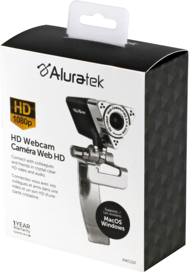 Aluratek - HD 1080 Webcam with Microphone_2