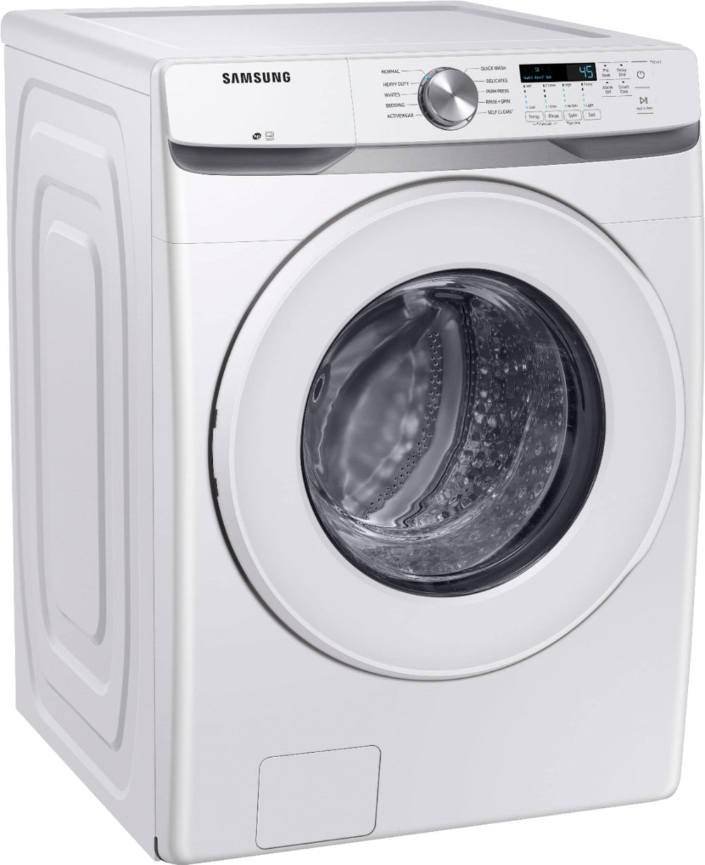 Samsung - 4.5 Cu. Ft. High Efficiency Stackable Front Load Washer with Vibration Reduction Technology+ - White_1