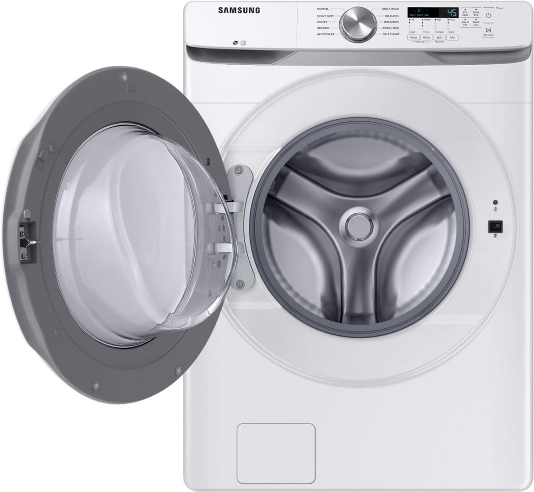 Samsung - 4.5 Cu. Ft. High Efficiency Stackable Front Load Washer with Vibration Reduction Technology+ - White_6