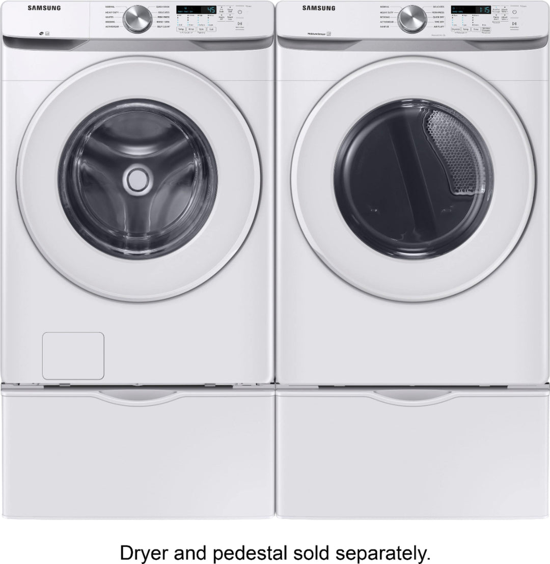 Samsung - 4.5 Cu. Ft. High Efficiency Stackable Front Load Washer with Vibration Reduction Technology+ - White_14