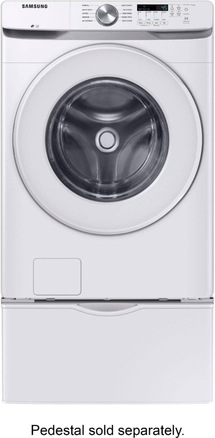 Samsung - 4.5 Cu. Ft. High Efficiency Stackable Front Load Washer with Vibration Reduction Technology+ - White_9