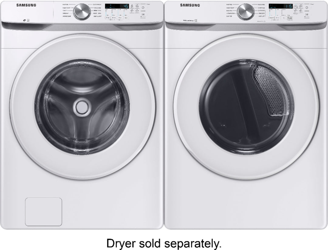 Samsung - 4.5 Cu. Ft. High Efficiency Stackable Front Load Washer with Vibration Reduction Technology+ - White_8