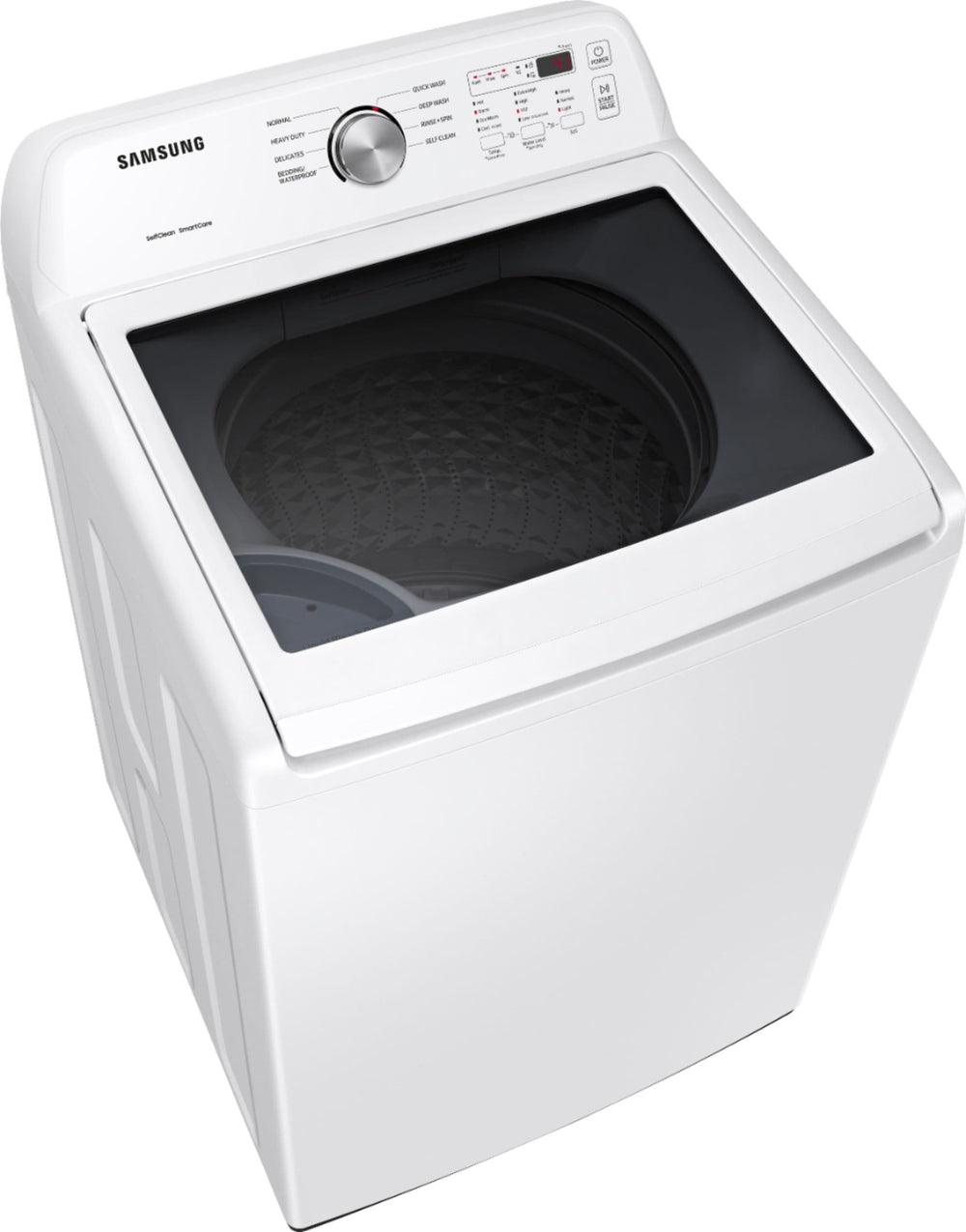 Samsung - 4.5 Cu. Ft. High Efficiency Top Load Washer with Vibration Reduction Technology+ - White_1