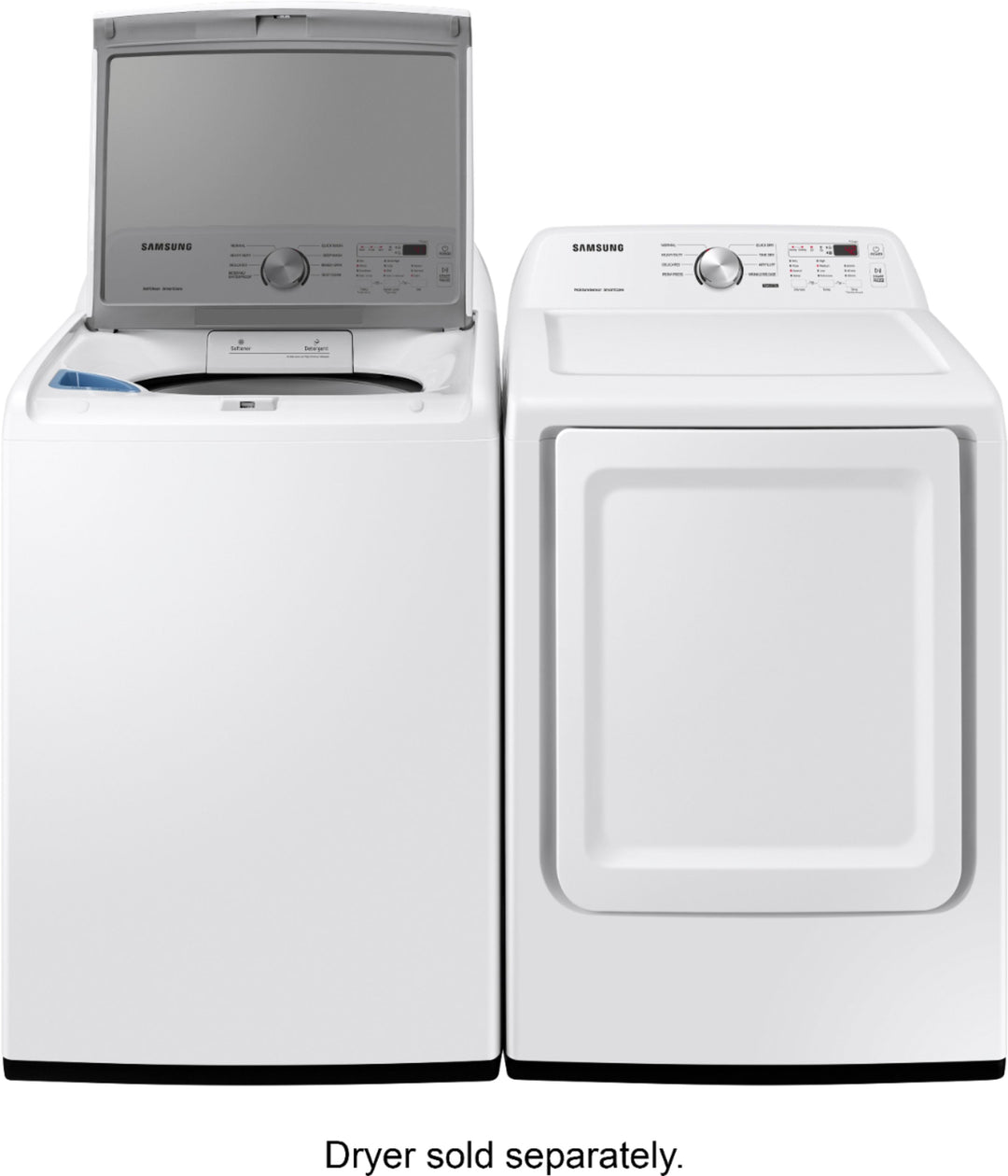 Samsung - 4.5 Cu. Ft. High Efficiency Top Load Washer with Vibration Reduction Technology+ - White_8