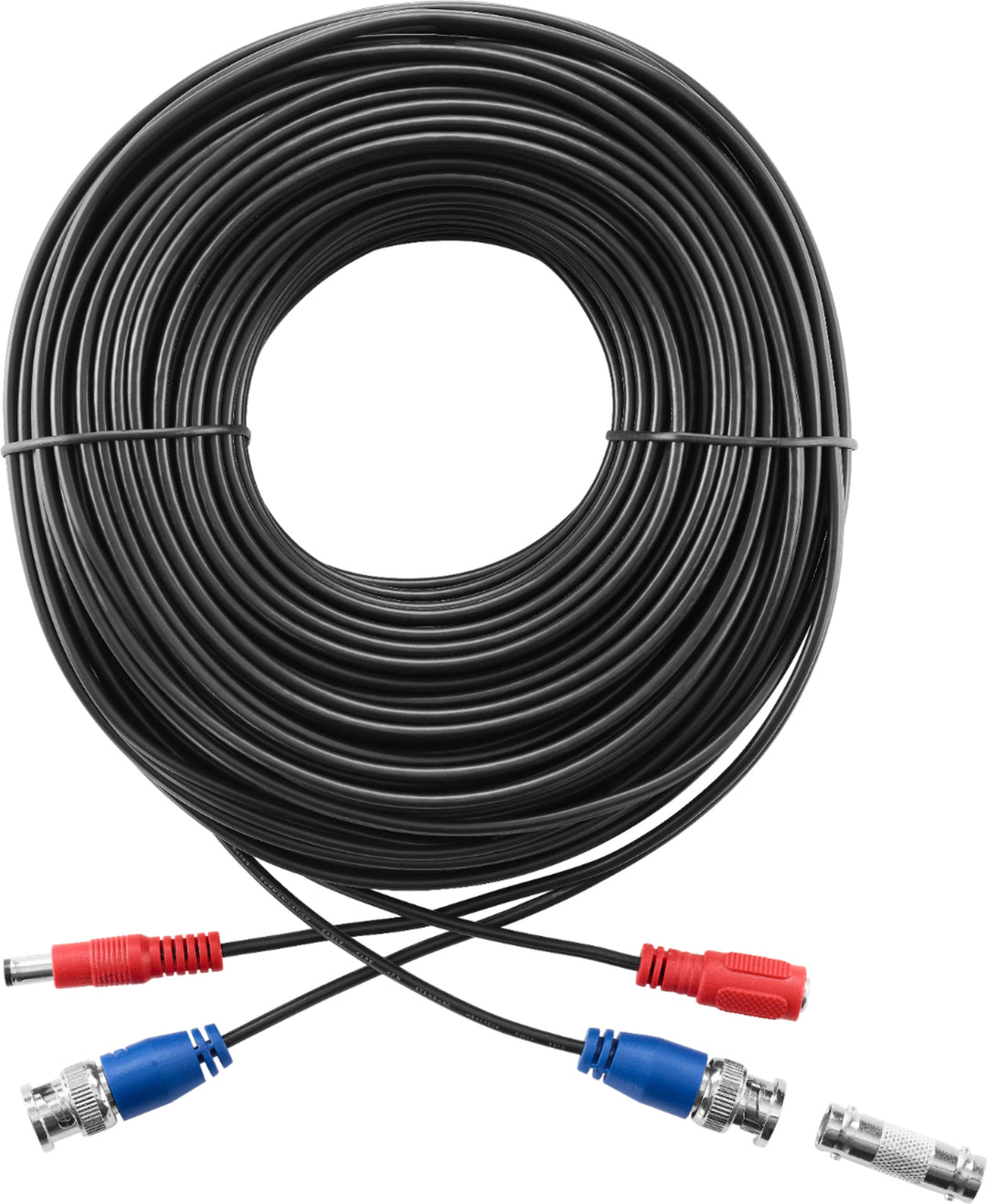 Insignia™ - 100' 4K In-Wall Premium Video/Power Security Cable - Black_3
