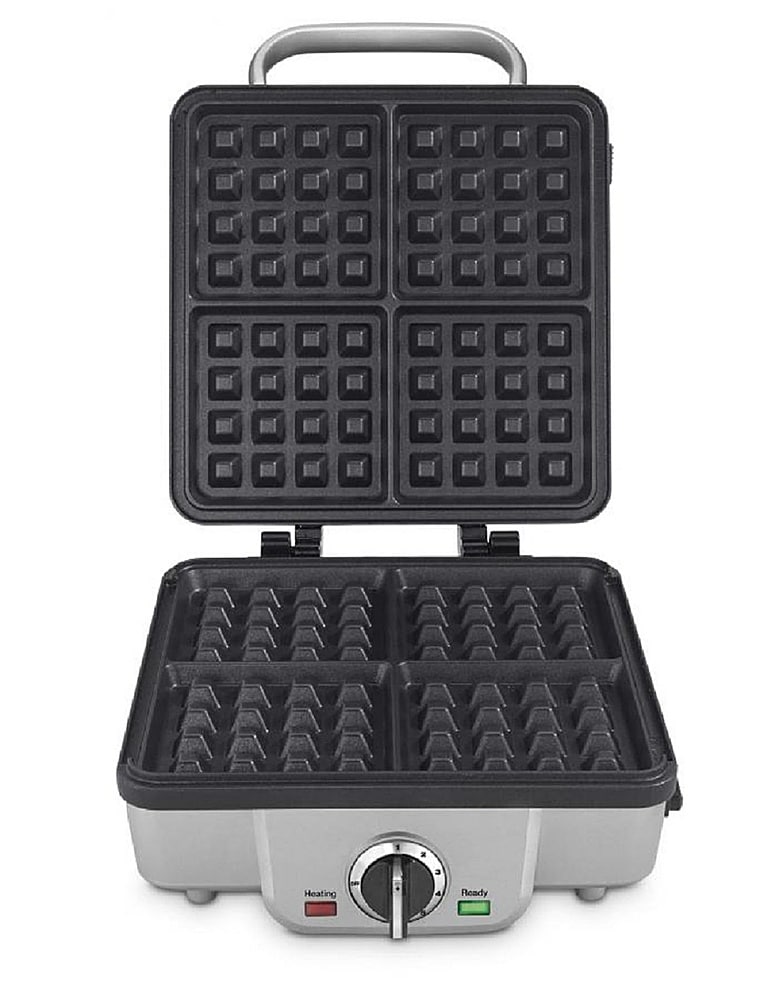 Cuisinart - Belgian Waffle Maker with Pancake Plates - Brushed Stainless_1