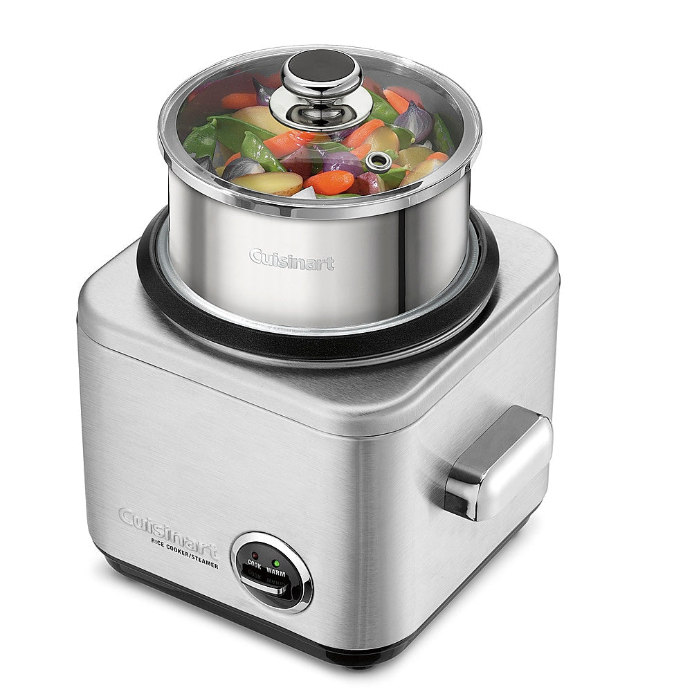 Cuisinart - 4 Cup Rice Cooker - Stainless Steel_1