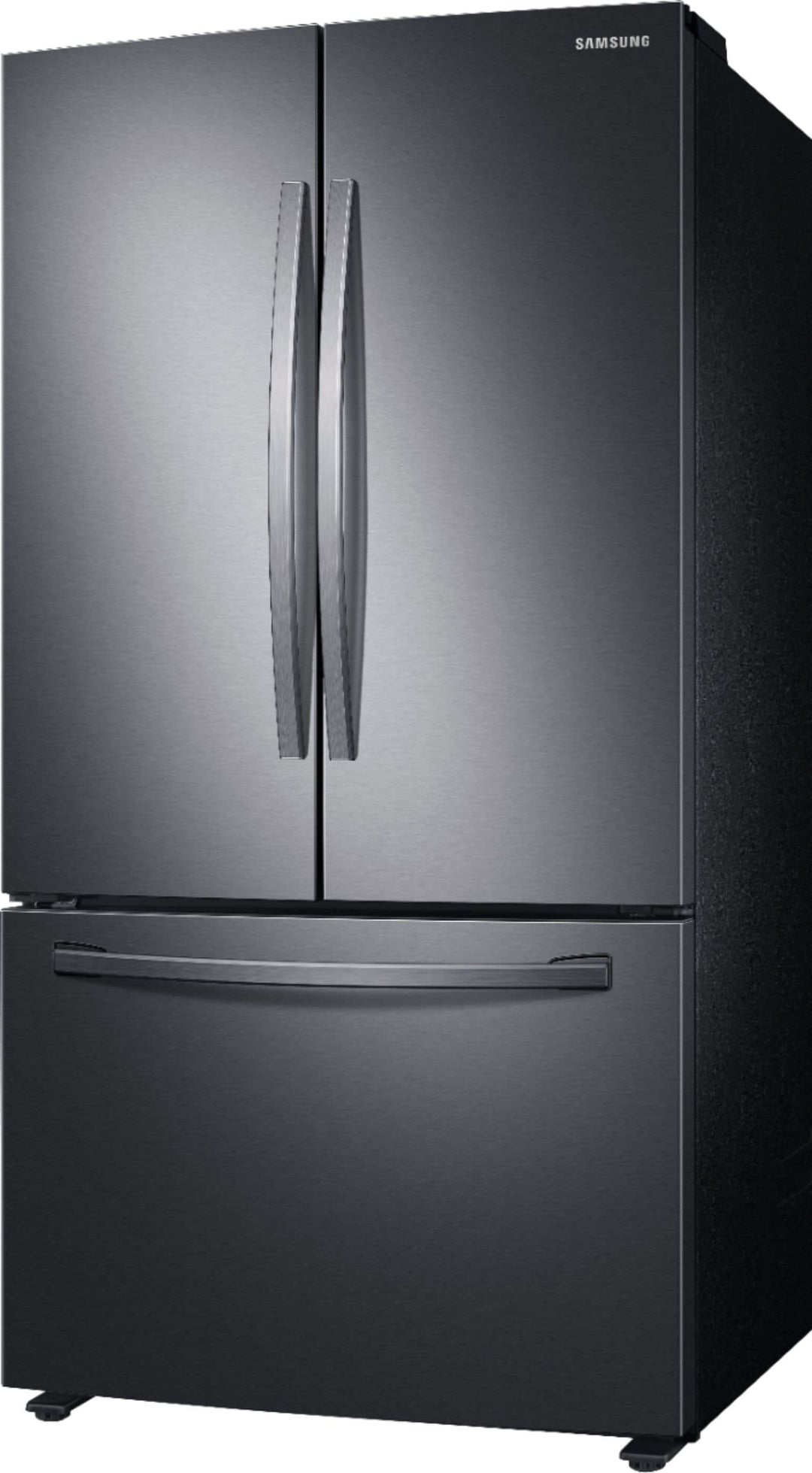 Samsung - 28 cu. ft. Large Capacity 3-Door French Door Refrigerator with AutoFill Water Pitcher - Black stainless steel_4