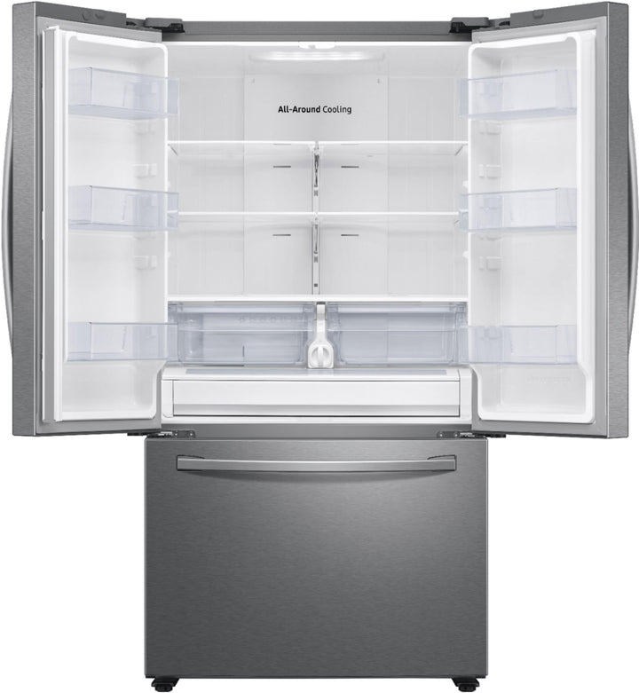 Samsung - 28 cu. ft. Large Capacity 3-Door French Door Refrigerator - Stainless steel_7