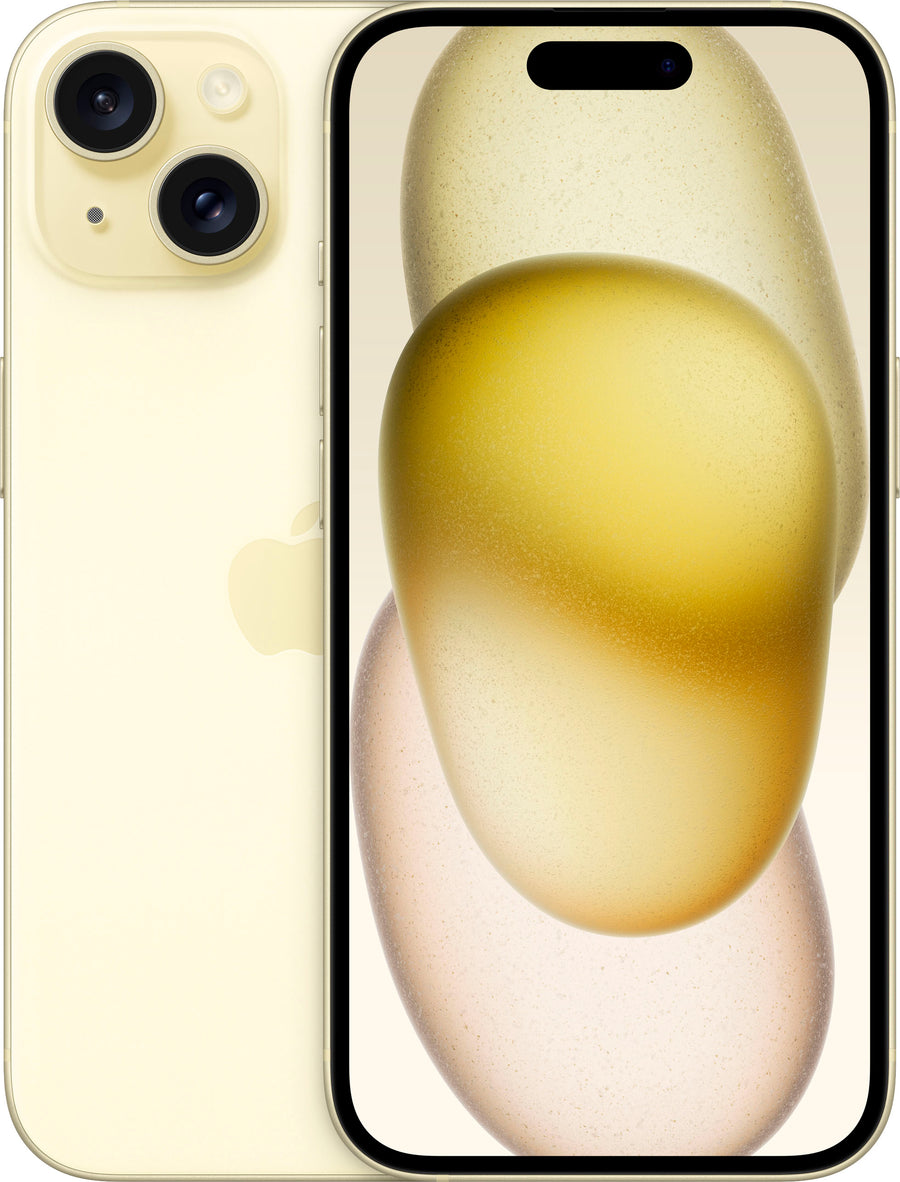 Apple - iPhone 15 256GB - Yellow (AT&T)_0