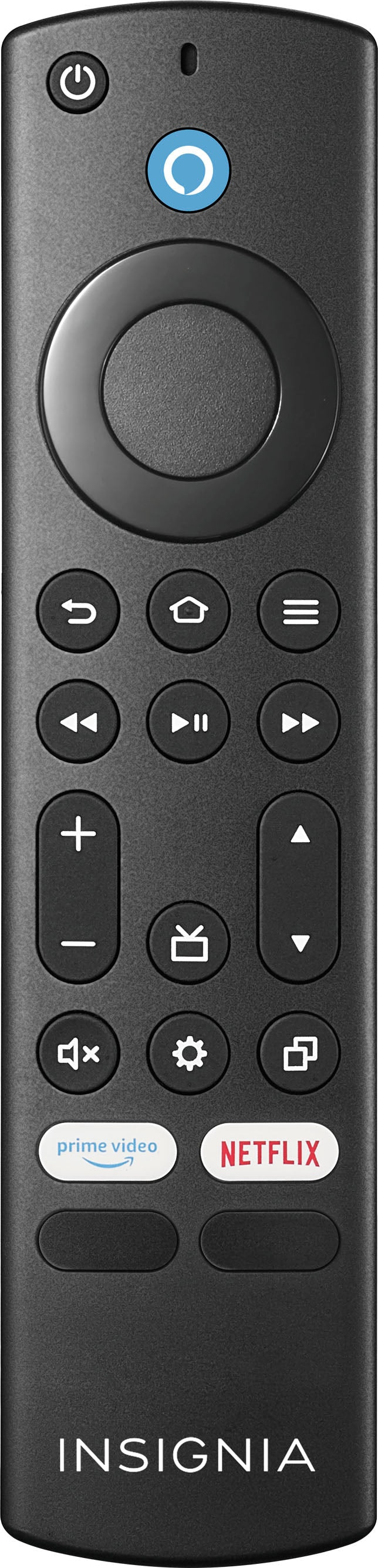 Insignia™ - Fire TV Replacement Remote for Insignia-Toshiba-Pioneer - Black_0