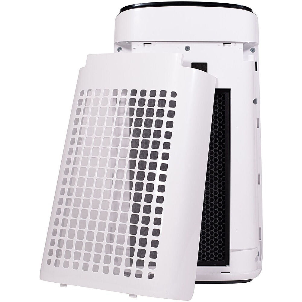 Sharp - Smart Air Purifier with Plasmacluster Ion Technology Recommended for Extra-Large Rooms. True HEPA Filter - White_4