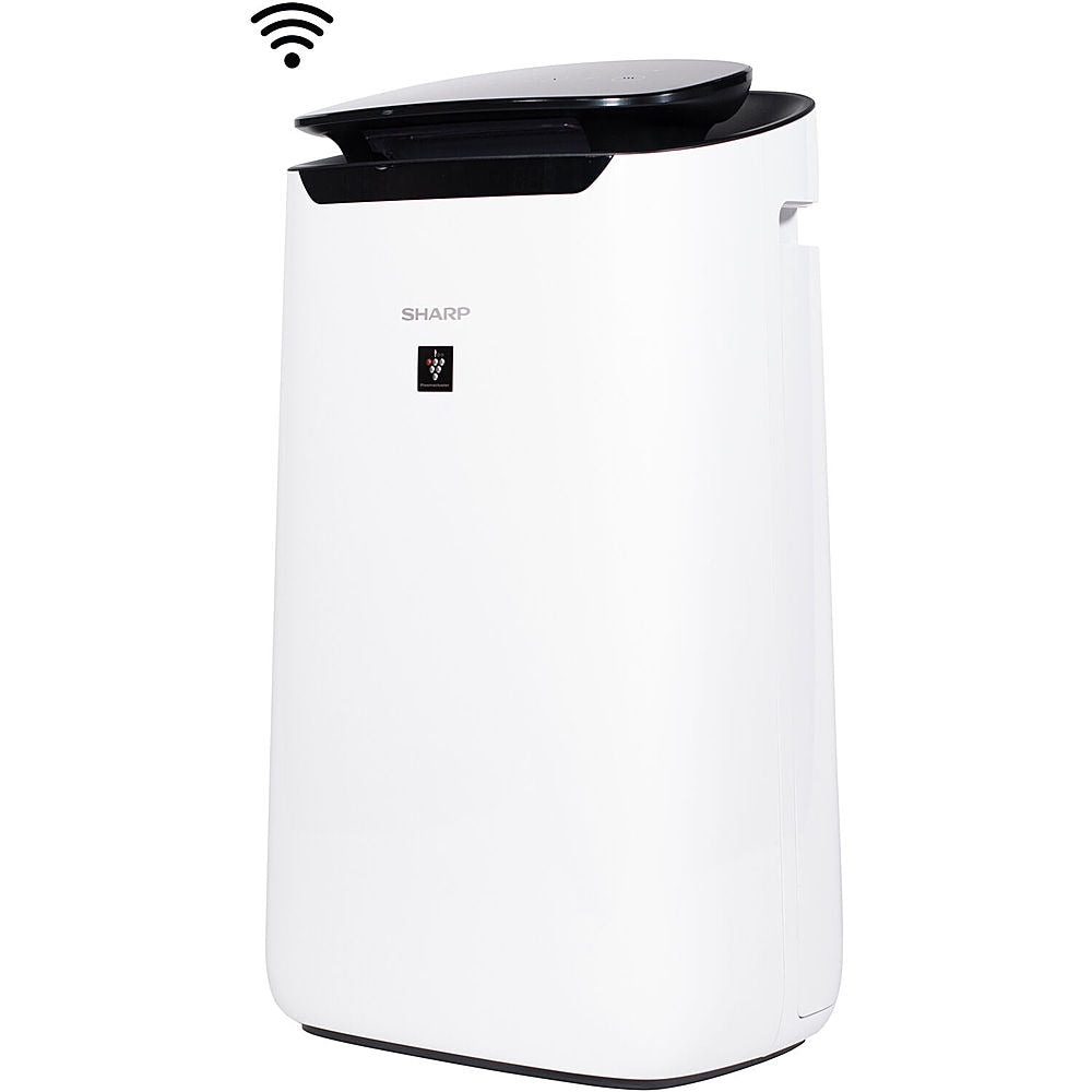 Sharp - Smart Air Purifier with Plasmacluster Ion Technology Recommended for Extra-Large Rooms. True HEPA Filter - White_3