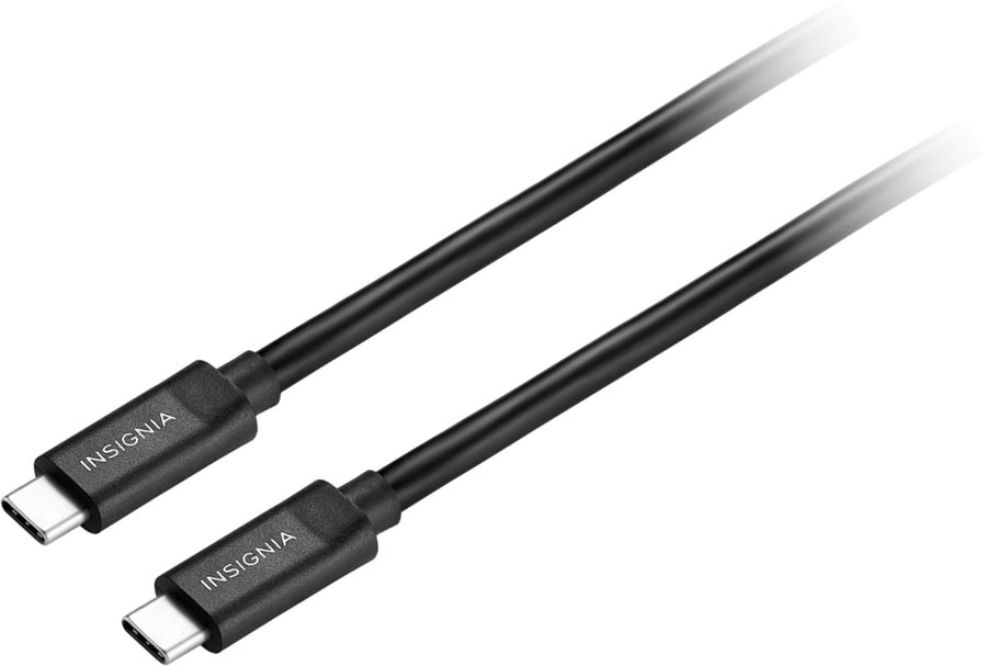 Insignia™ - 3.3’ USB-C to USB-C 3.2 Gen 2 Superspeed+ 10Gbps Cable - Black_0