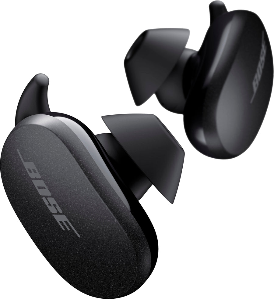 Bose - QuietComfort Earbuds True Wireless Noise Cancelling In-Ear Earbuds - Triple Black_0