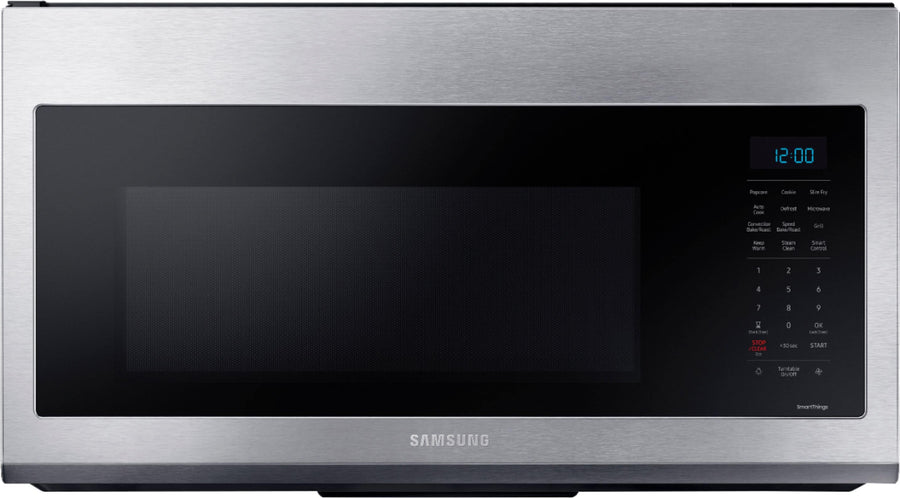 Samsung - 1.7 cu. ft. Over-the-Range Convection Microwave with WiFi - Stainless steel_0