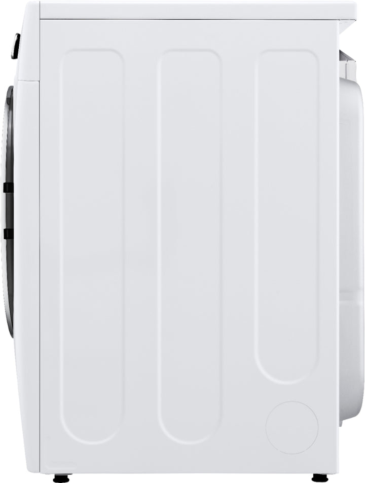 LG - 7.4 Cu. Ft. Stackable Smart Electric Dryer with Steam and Built In Intelligence - White_9