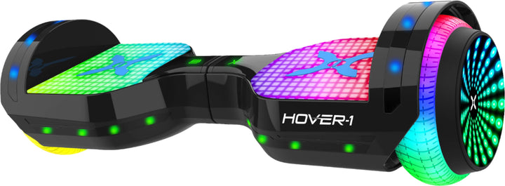 Hover-1 - Astro LED Light Up Electric Self-Balancing Scooter w/6 mi Max Operating Range & 7 mph Max Speed - Black_0